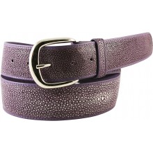 Genuine stingray leather belt STMBB1-5SA Purple