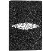 Genuine stingray leather wallet STP002 Black