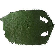 Genuine stingray skin STSKIN4-R Emerald Green L003. Round shape, not sanded.