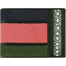 Genuine stingray leather wallet STW222 MC1