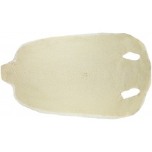 Genuine stingray crust skin STWHITECRUST-R White Crust. Round shape, not sanded.
