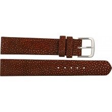 Genuine stingray leather watch band SWB004SA Burgundy