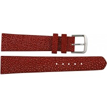 Genuine stingray leather watch band SWB004SA Red