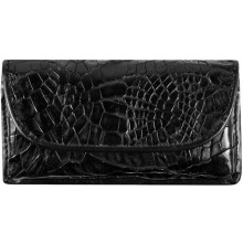Genuine alligator leather phone case TPCM11 Black