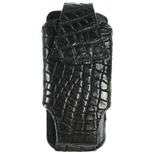 Genuine crocodile leather mobile phone case TPCM21 Black