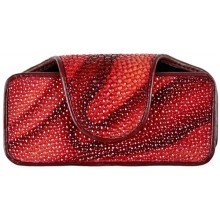 Genuine stingray leather mobile phone / glasses case TPRR12S E