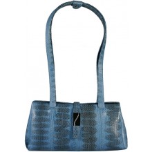 Genuine snake leather bag TSN29 Blue