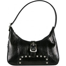 Genuine snake leather bag TSN45 Black