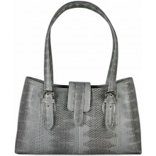 Genuine snake leather bag TSN59 Grey