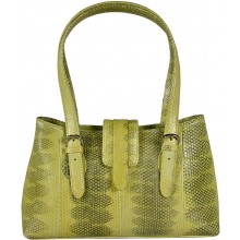 Genuine snake leather bag TSN59 N.Yellow