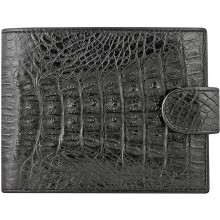 Genuine alligator leather wallet USCM100T Black