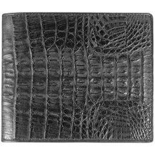 Genuine alligator leather wallet USCM7T03 Black
