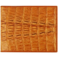 Genuine alligator leather wallet USCM7T03 Tan