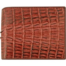 Genuine alligator leather wallet USCM7T08-ID Burgundy