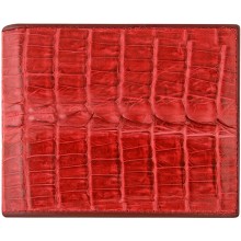 Genuine alligator leather wallet USCM7T Red