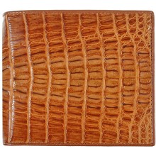 Genuine alligator leather wallet USCM7T Tan