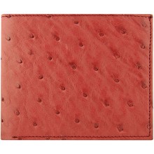 Genuine ostrich leather wallet USOSC04 Burgundy