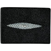 Genuine stingray leather wallet USR60 Black
