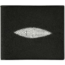 Genuine stingray leather wallet USW04P Black