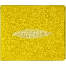 Genuine stingray leather wallet USW04P Yellow