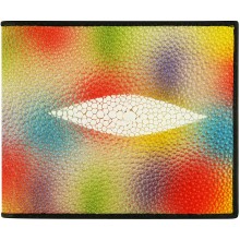 Genuine stingray leather wallet USW04PS P030 - front view