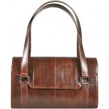 Genuine snake leather bag VSN105 Brown