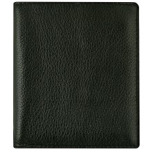 Genuine cow leather wallet WLW018 Black