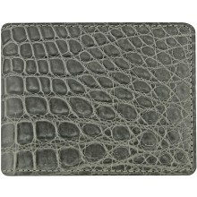 Genuine crocodile leather wallet WN02003 Grey