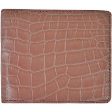 Genuine crocodile leather wallet WN02003 Cherry Rose