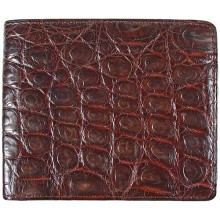 Genuine crocodile leather wallet WN02003 Maroon