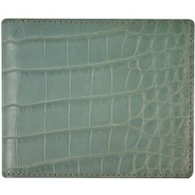 Genuine crocodile leather wallet WN02003 Opal
