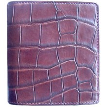 Genuine crocodile leather wallet WN02005 Maroon