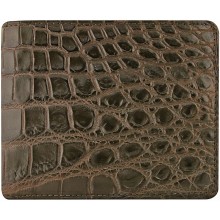 Genuine crocodile leather wallet WN02012 Oak