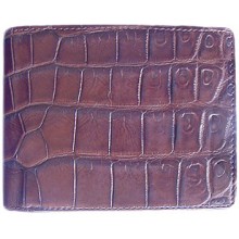 Genuine crocodile leather wallet WN02015 Maroon