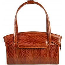 Genuine snake leather bag YSN123 Tan