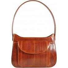 Genuine snake leather bag YSN129 Tan