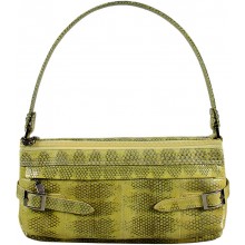 Genuine snake leather bag YSN251 N.Yellow