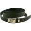 Genuine stingray leather belt 102RN Black