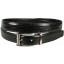 Genuine snake leather belt 102SN Black