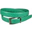 Genuine snake leather belt 102SN Green