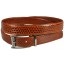 Genuine snake leather belt 102SN Tan