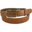 Genuine alligator leather belt 105CKP-B Brown