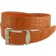Genuine alligator leather belt 105CM2 Tan