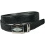 Genuine stingray leather belt 105RPB Black