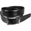 Genuine snake leather belt 105SN Black