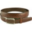 Genuine snake leather belt 136SN Cognac-Brown