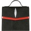 Genuine stingray leather bag 3-8236 Black