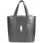 Genuine stingray leather bag 3-8263 Black