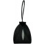 Genuine stingray leather bag A009-02 Black