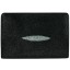 Genuine stingray leather bag A081 Black